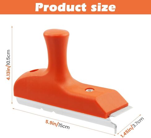 Edge Banding Trimmer with Sharp Stainless Steel Blades and Ergonomic Grip for Veneer, PVC, and ABS on Straight, Curved, and Chamfered Edges, Woodworking Trimmer For Deburring(Red) in Kuwait