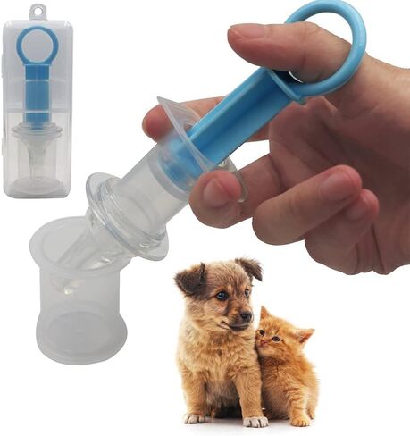 1Pc Blue Pet Medicine Feeder Liquid Oral Syringe Milk Nursing Bottles Syringe Soft Tip Plastic Pet Medical Feeding Tool for Dog Puppy Cat, Kitten Nursing Supplies in Kuwait