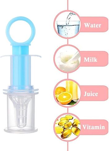 1Pc Blue Pet Medicine Feeder Liquid Oral Syringe Milk Nursing Bottles Syringe Soft Tip Plastic Pet Medical Feeding Tool for Dog Puppy Cat, Kitten Nursing Supplies in Kuwait