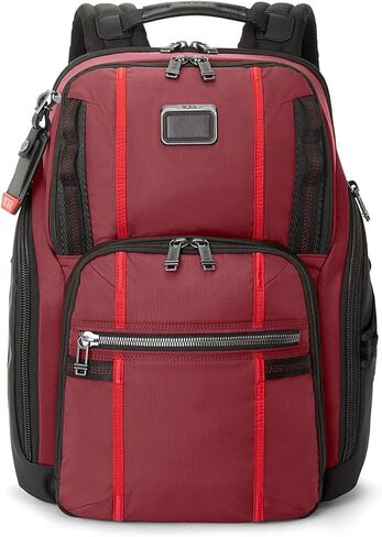 Tumi - حقيبة ظهر Search Alpha Bravo - حقيبة الظهر المحمول للرجال والنساء - حقيبة ظهر للعمل والسفر - 17.0 "× 14.0" × 8.3 " - جلد أسود in Kuwait