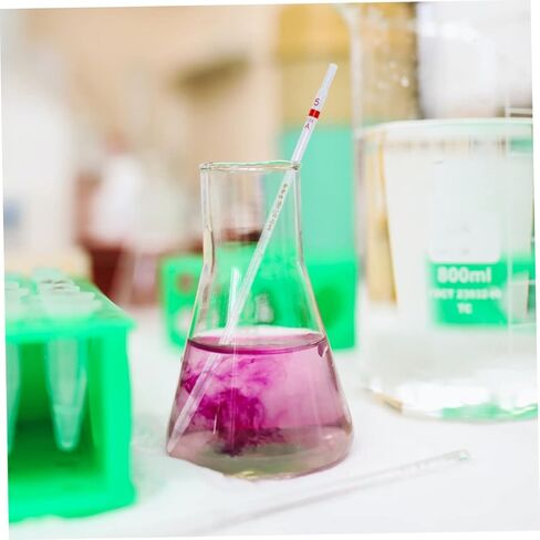 OUNONA 4pcs Graduated Glass Ring Pipette for Precise Fluid Transfer Experiments Essential Measuring Tools for Chemistry and Laboratory Use in Saudi Arabia