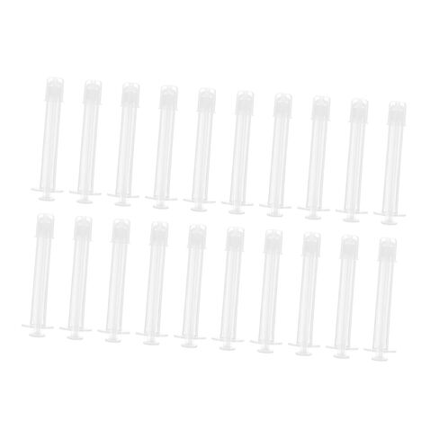 Gatuida 20pcs Transparent Precision Feeding Devices for Animals Plants Pipettes for Liquid Measurement Scientific Lab Use Quick Efficient Applicator for Pet Applications in Saudi Arabia