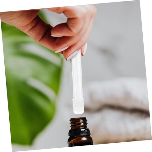 Gatuida 20pcs Transparent Precision Feeding Devices for Animals Plants Pipettes for Liquid Measurement Scientific Lab Use Quick Efficient Applicator for Pet Applications in Saudi Arabia