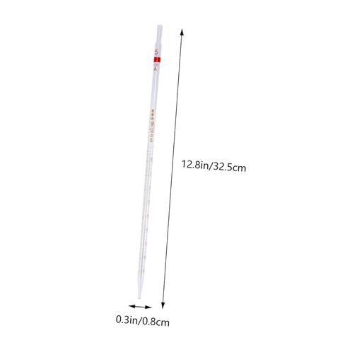 4 قطعة قياس ماصة حلقة ماصة الزجاج القش مختبر Micropipette قياس دقيق القش للاستخدام التجريبي in Saudi Arabia