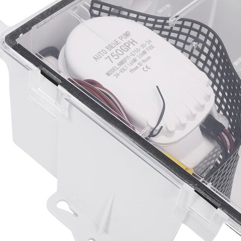 Haofy Marine Shower Sump Pump 750GPH Drainage for Boat Cabins with Automatic Switch Multi Inlet Design for RVs Boats Small Spaces Efficient Water Management in Saudi Arabia