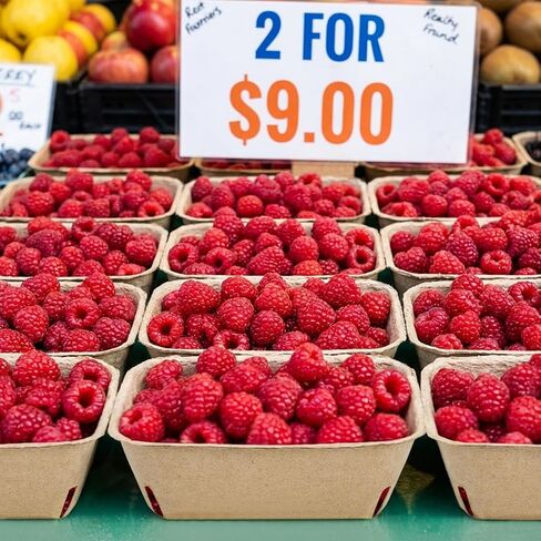 100 Pack Natural Pulp Fiber Berry Baskets, Rectangle Strawberry Produce Vented Container, Bulk Molded Fruit Boxes, Vegetable Picking Holder for Farmers Market, Grocery Store, Backyard Party in Saudi Arabia
