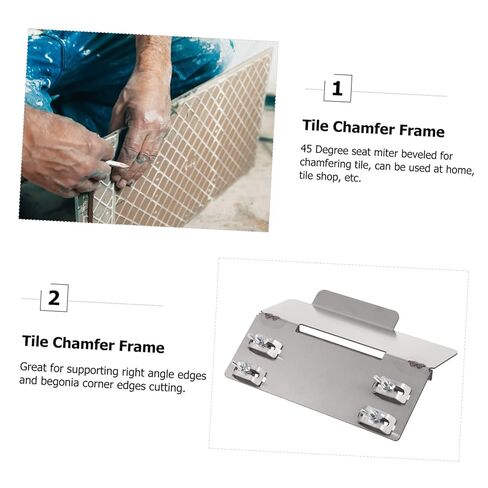 DOITOOL Tile Chamfering Device Chamfer Frame for and Reliable Cutting of Tiles Tool for Efficient Miter Work in Saudi Arabia