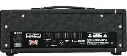 Hiwatt Bulldog 77 Head 100W Bass Amplifier Head, Black in Saudi Arabia