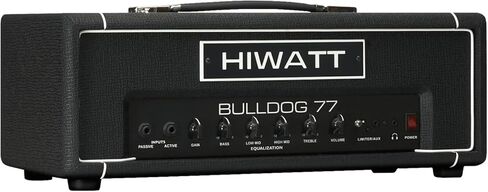 Hiwatt Bulldog 77 Head 100W Bass Amplifier Head, Black in Saudi Arabia