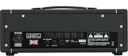 Hiwatt Bulldog 300 Bass Amplifier Head, 300 Watts, 4 Band EQ, 21.85 x 10.43 x 12.6 Inches in Saudi Arabia