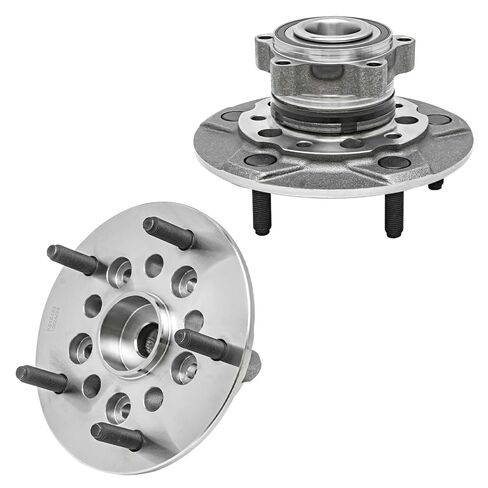 Detroit Axle - 2 مراكز تحمل العجلات الخلفية لـ AWD 07-10 Ford Edge Lincoln MKX 2007 2008 2008 2010 ، استبدال مجموعة محمل العجلات ومراكز المحاور in Kuwait