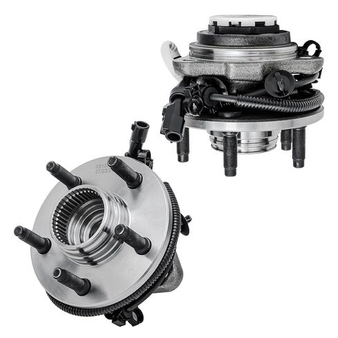Detroit Axle - 2 مراكز تحمل العجلات الخلفية لـ AWD 07-10 Ford Edge Lincoln MKX 2007 2008 2008 2010 ، استبدال مجموعة محمل العجلات ومراكز المحاور in Kuwait
