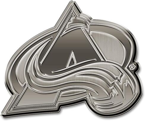 Rico Industries NHL Hockey Colorado Avalanche Standard Antique Nickel Auto Emblem for Car/Truck/SUV in Saudi Arabia