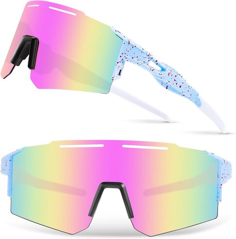 Realis Polarized Sports Running Sunglasses for Women, Men & Youth, UV Protection Sun Glasses for Baseball Running Cycling Fishing in Kuwait