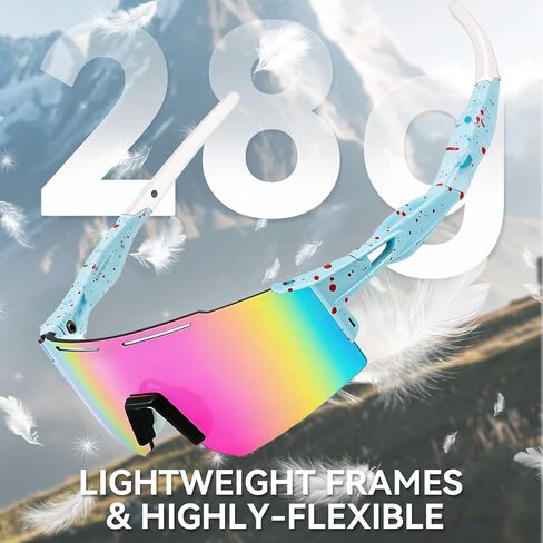 Realis Polarized Sports Running Sunglasses for Women, Men & Youth, UV Protection Sun Glasses for Baseball Running Cycling Fishing in Kuwait