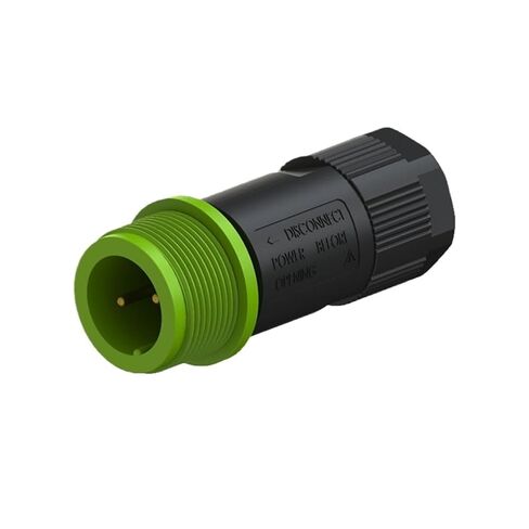 2-core Male Connector LED Lighting Power Supply Waterproof Terminal Block(EC02681-1024-BF) in Kuwait