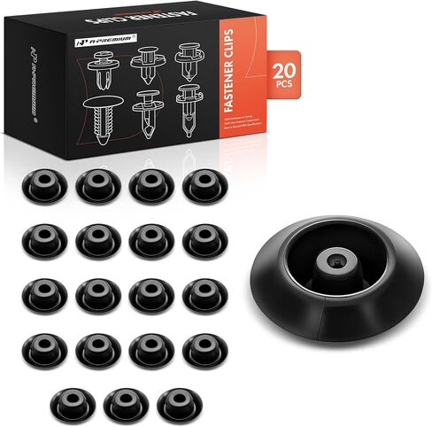 A-Premium 30 PCS Nylon Body Hole Plug Car Retainer Fastener Push Pin Clips Compatible with Honda CR-V 2002-2019 Civic Accord Pilot Odyssey Fit HR-V Ridgeline Insight CR-Z Element S2000 - for 11mm in Saudi Arabia