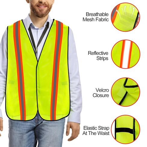 RELIANCER 4 Pack 18" Traffic Cones,Weighted Parking Cones,Orange Road Safety Cone w/ 4" Reflective Collars,Heavy Duty Construction Cone for Traffic Control,Crowd Control,Driving Training,Parking Lot in Saudi Arabia