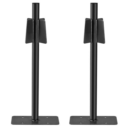 2Pcs Traffic Cone Holder for Truck – Heavy-Duty Steel Side Mount Rack, Rust-Resistant Black Powder-Coated Finish, Pre-Drilled for Easy Installation on Truck Side Rails and Utility Racks in Kuwait