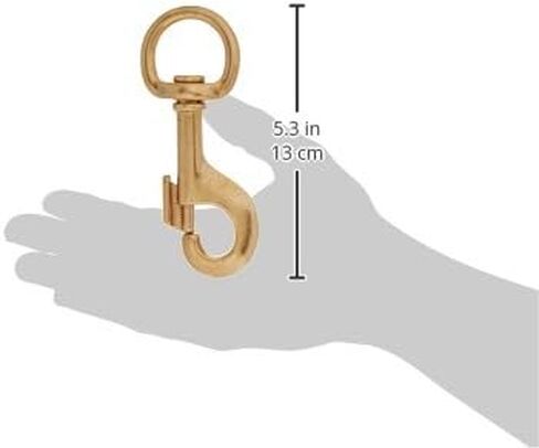 National Hardware N258-608 Bolt Snap, Solid Bronze, 1-1/4" x 5" in Saudi Arabia