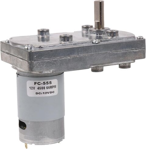 BQLZR 12V 66RPM No-load Speed Metal Square Low Speed High Torque Geared Motor Electric Drive Motor for Automatic Actuator in Saudi Arabia