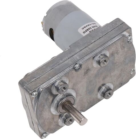 BQLZR 12V 66RPM No-load Speed Metal Square Low Speed High Torque Geared Motor Electric Drive Motor for Automatic Actuator in Saudi Arabia