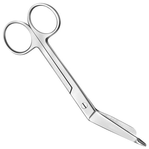 SurgicalOnline Medical and Nursing Lister Bandage Scissors 5.5" - Perfect for Surgeries, Medical Care and Home Nursing, Stainless Steel in Saudi Arabia