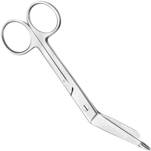 SurgicalOnline Medical and Nursing Lister Bandage Scissors 5.5" - Perfect for Surgeries, Medical Care and Home Nursing, Stainless Steel in Saudi Arabia