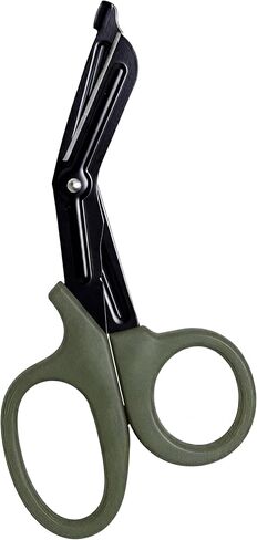 ArmorMason - مقصات الصدمات EMT للممرضات - مقص ضمادات طبية بشفرات من الفولاذ المقاوم للصدأ - مقص احترافي للممرضات والأطباء والمستجيبين الأوائل (أسود) in Kuwait