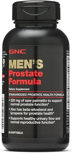 GNC Men's Prostate Formula, 60 Softgels, Supports Normal Reproductive Function in Saudi Arabia