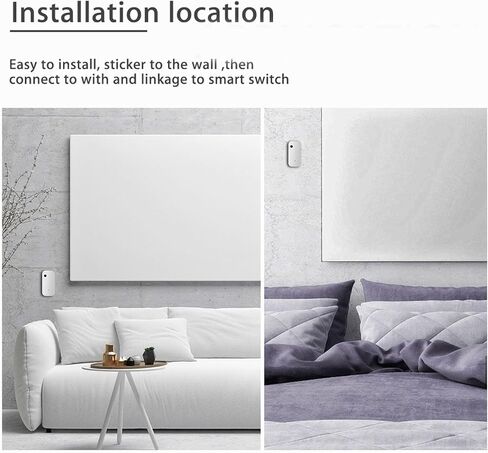 Sonew Smart Light Sensor, Brightness Detector, Smart Automatic Adjustment, Connection Brightness Sensor, for Tuya, for Living Room Bedroom (for Zigbee Type) in Saudi Arabia