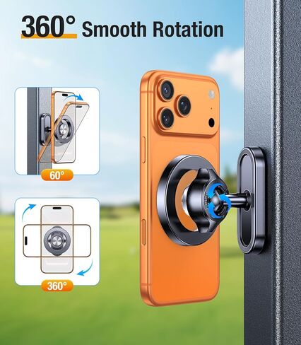 حامل هاتف مغناطيسي لعربة الجولف لحامل صالة الألعاب الرياضية MagSafe 【مغناطيسات قوية】حامل هاتف مغناطيسي لحامل هاتف عربة الجولف لهاتف iPhone 17 16 15 يناسب EZGO Club Car Yamaha Icon ملحقات الجولف للرجال هدايا in Kuwait