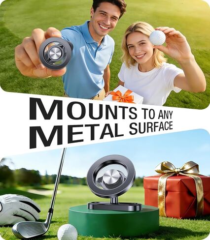 حامل هاتف مغناطيسي لعربة الجولف لحامل صالة الألعاب الرياضية MagSafe 【مغناطيسات قوية】حامل هاتف مغناطيسي لحامل هاتف عربة الجولف لهاتف iPhone 17 16 15 يناسب EZGO Club Car Yamaha Icon ملحقات الجولف للرجال هدايا in Kuwait