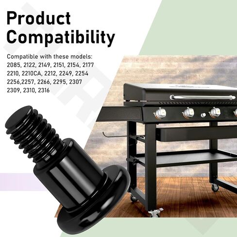 5 قطع قصيرة من مسامير خطوة M6 متوافقة مع شواية الغاز ذات الحجر الأسود 1785 1868 1901 1902 1962 1963 2307 2322 2256 1916 2151، تناسب شبكات الغاز مع رف جانبي in Kuwait