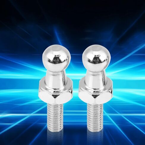 POCREATION M6 Ball Stud, Stainless Steel Ball Stud Screw/Fastener for Gas Struts, 10mm Diameter, for Automotive and Marine Applications in Saudi Arabia