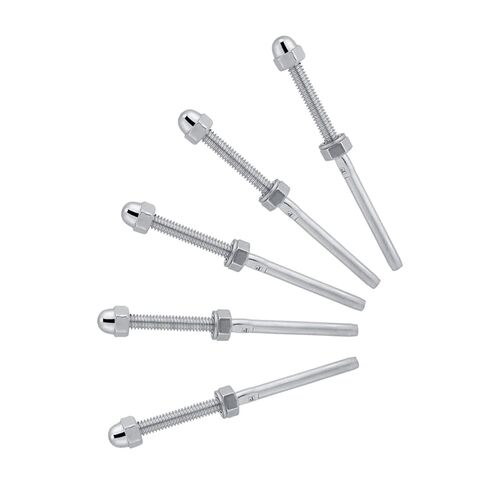 Keenso Stainless Steel Threaded Tension ScrewFastener Ends, Durable, Easy Installation for Outdoor and Indoor 1/8" Cable Railing Systems in Saudi Arabia