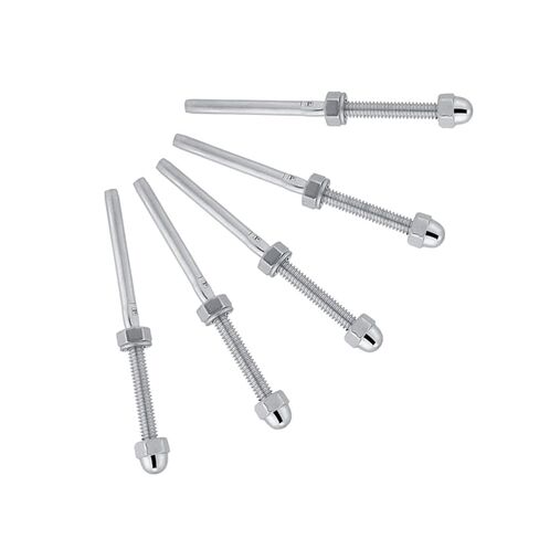 Keenso Stainless Steel Threaded Tension ScrewFastener Ends, Durable, Easy Installation for Outdoor and Indoor 1/8" Cable Railing Systems in Saudi Arabia