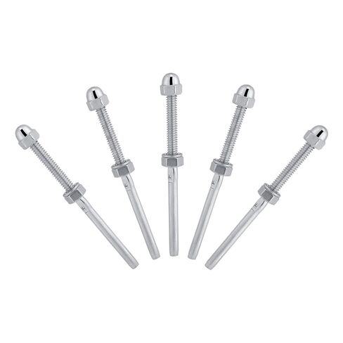 طرف مسمار شداد ملولب من الفولاذ المقاوم للصدأ من CHICIRIS لنظام درابزين الكابلات 1/8 مع سهولة التركيب للاستخدام الخارجي أو الداخلي in Saudi Arabia