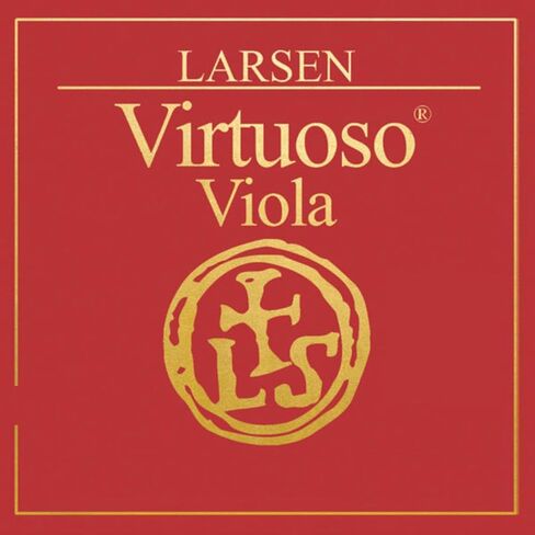 LARSEN STRINGS Viola strings extra-long scale 420mm, D Silver Medium in Kuwait