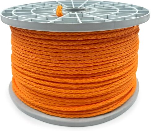 5/16" x 32' (8mm x 10m) 3 Strand Blue Twisted Polypropylene Tarp Rope - Multipurpose, Lightweight, Weather-Resistant Cord for Outdoor/Indoor Use and DIY Projects in Kuwait