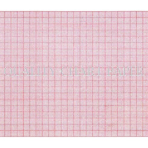 ورق تخطيط القلب مقاس 108 مم × 23 مترًا باللون الأحمر (يعمل من أجل PHYSIO CONTROL LIFEPACK 805319-03) (5) in Kuwait