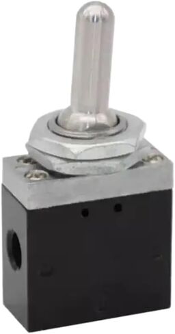 Button Valve Mechanical DFJ0010 Automatic Reset DFJ0020 Manual Black With Mounting Nut(2) in Kuwait