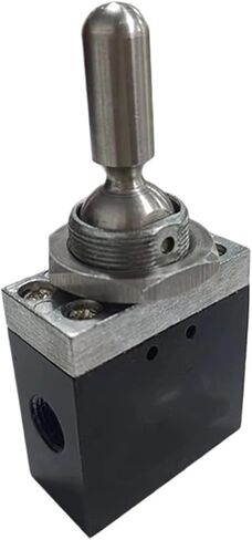 Button Valve Mechanical DFJ0010 Automatic Reset DFJ0020 Manual Black With Mounting Nut(2) in Kuwait