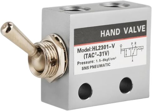 ZK30 HL2301 3 موضع 2 منفذ تبديل صمام ميكانيكي هوائي in Kuwait