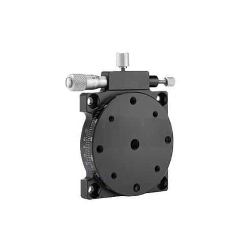 طاولة إمالة دوارة دقيقة RS60-L منصة زاوية دقيقة للموضع المركزي أصلية in Kuwait