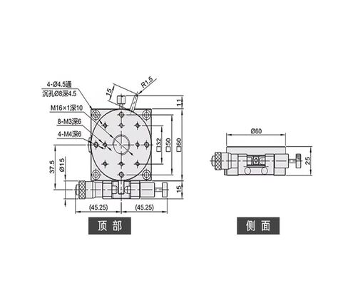 طاولة إمالة دوارة دقيقة RSP60-R أصلية in Kuwait