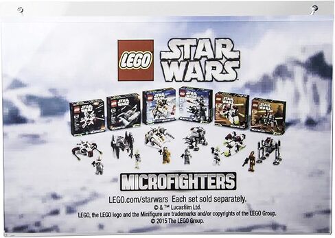 Clear-Ad - LHP-8511 - حامل لافتات مثبت على الحائط من الأكريليك وإطار صورة مقاس 8.5 × 11 (عبوة من 6 قطع) in Kuwait