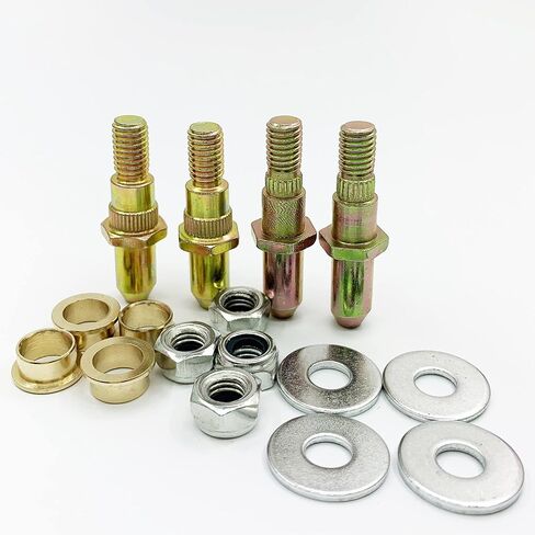 مجموعات إصلاح دبوس مفصل الباب والبطانة المتوافقة مع GMC Sierra Yukon Chevy Silverado Avalanche Suburban Tahoe Truck SUV Door Hinge Roller Pin استبدال 19299324 38453 in Saudi Arabia