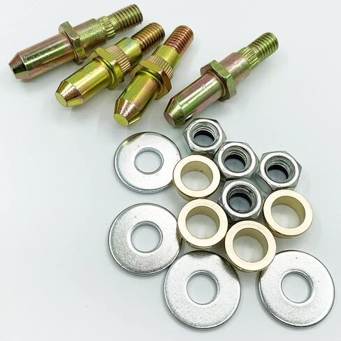 مجموعات إصلاح دبوس مفصل الباب والبطانة المتوافقة مع GMC Sierra Yukon Chevy Silverado Avalanche Suburban Tahoe Truck SUV Door Hinge Roller Pin استبدال 19299324 38453 in Saudi Arabia