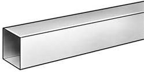 Square Tube, 6063AL, 1/2 in Inside Sq, 3 ft-Each in Saudi Arabia